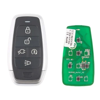 Autel ikeyat005dl Independent Universal Smart Remote Key 5 Boutons
