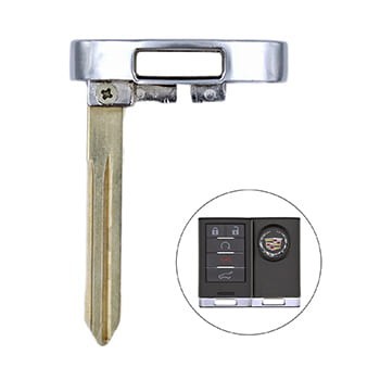Cadillac Chevrolet 2008–2014 Notschlüsselblatt für Smart Key Remote
