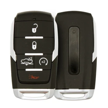 Dodge Ram 2019-2021 Coque de télécommande intelligente 5 boutons