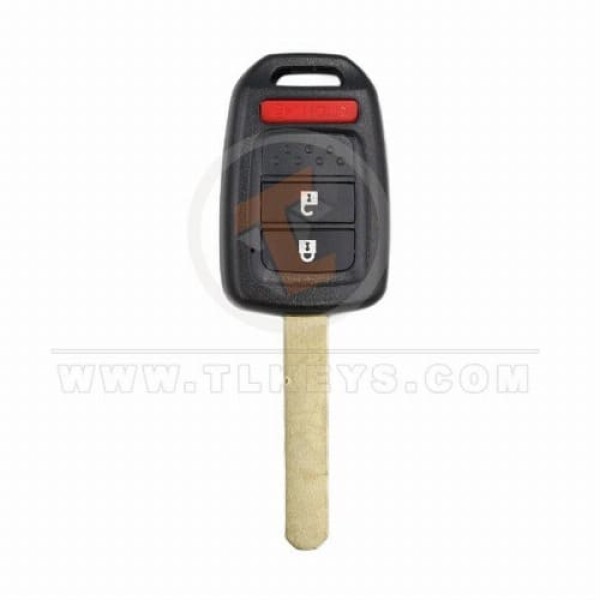 Honda 2012-2020 Kafa Uzaktan Anahtar Kabı 2+1 Düğme Hon66 Satış Sonrası Marka...