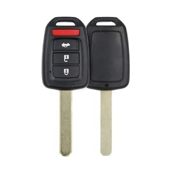 Honda Civic 2012-2015 Kafa Anahtarı Uzaktan Kabuk 4 Düğme Satış Sonrası Marka...