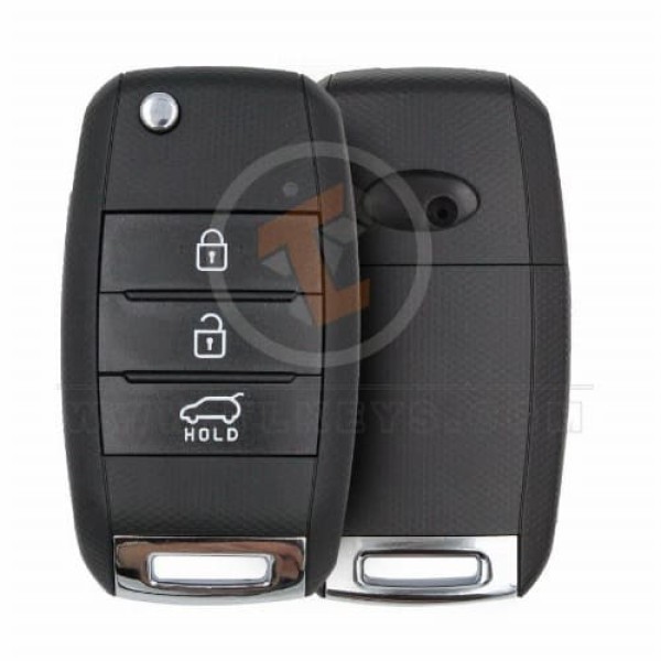 Hyundai 2014-2018 Çevirme Anahtarı Uzaktan Kumanda Kabuğu 3 Düğme HYN14R-SUV...