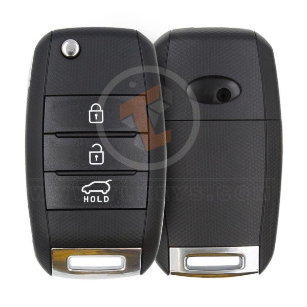 Hyundai Çevirme Anahtarı Uzaktan Kumanda Kabuğu 3 Düğme SUV Gövde 14R Blade...