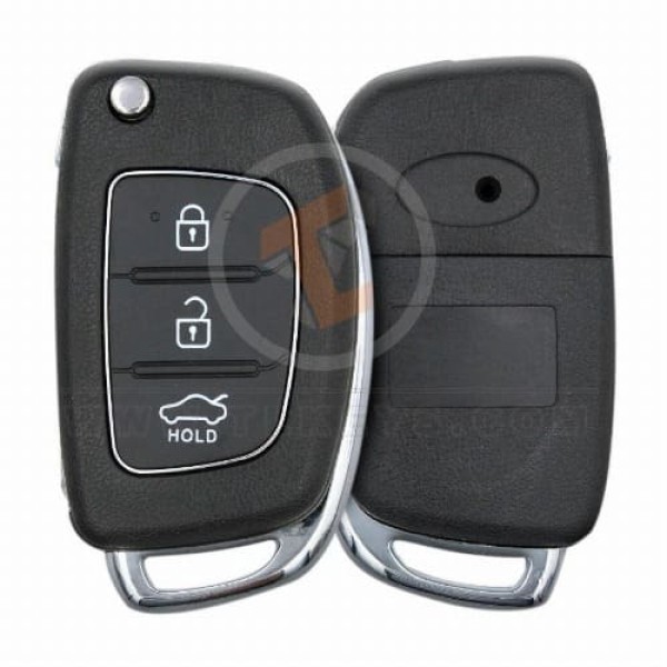 Hyundai Sonata 2012-2016 Krom Çevirme Anahtarı Uzaktan Kabuk 3 Düğme