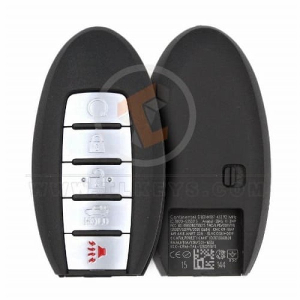Infiniti Smart Key Remote shell 5 buttons Aftermarket brand