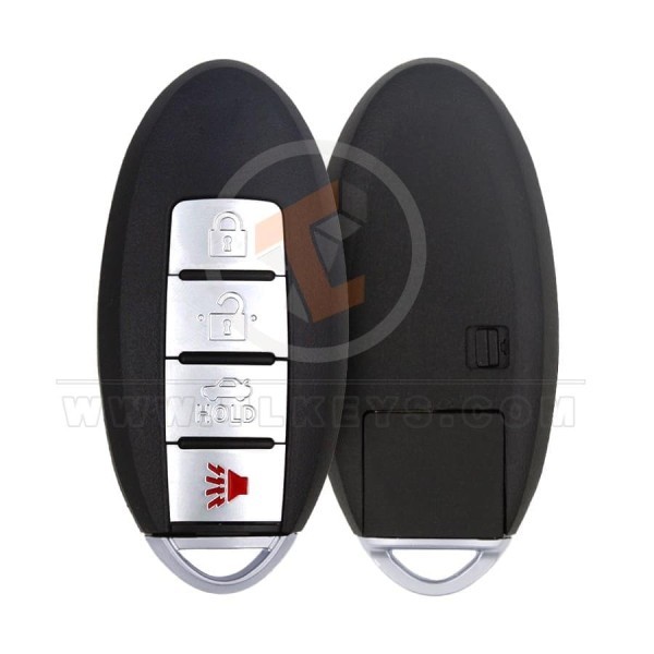 Infiniti Smart Remote Shell 4 Buttons Sedan Trunk Without Side Lock