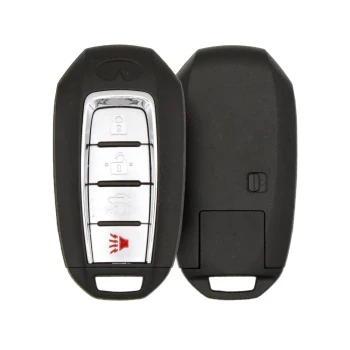 Infiniti Q60 2020 2022 Carcasa de llave remota de proximidad inteligente 4 botones