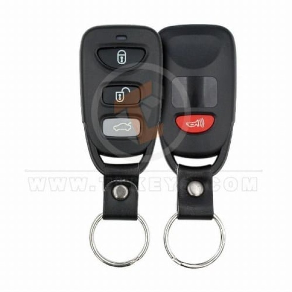 KIA Hyundai Uzaktan anahtar kabuğu 3 + 1 düğme, pil tutucusuz Satış Sonrası Mark...