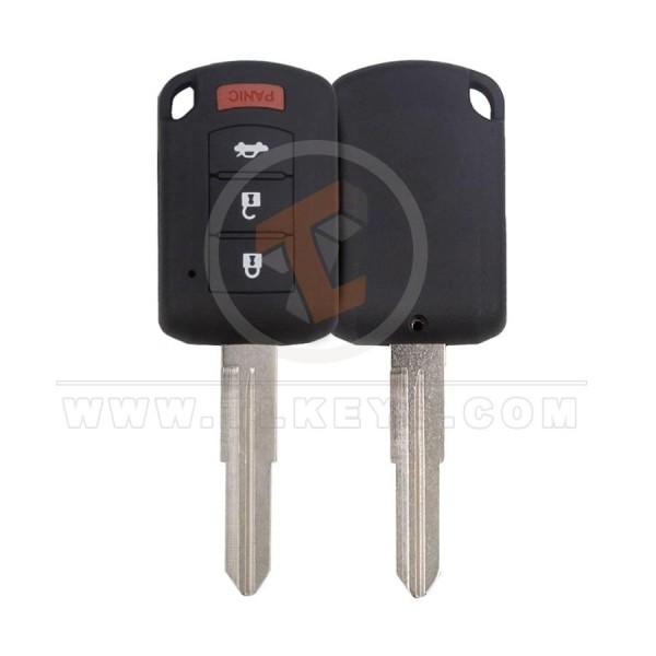 Mitsubishi Tüm Modeller 2015-2021 Kafa Anahtarı Uzak Kabuk 3+1 Düğmeler...