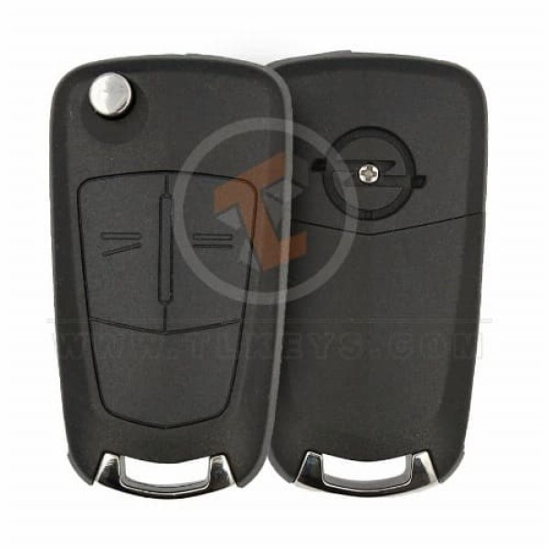 Opel Eski Model 2006-2016 Çevirme Anahtarı Uzaktan Kumanda Kabuğu 2 Düğme Satış ...