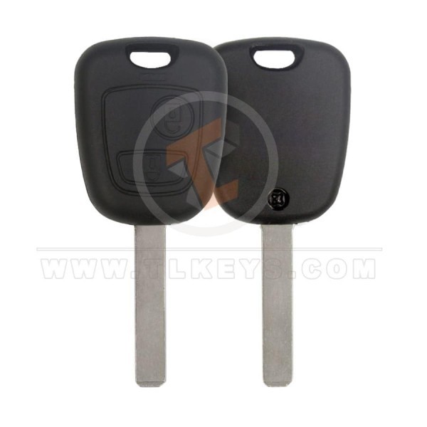 Peugeot Tüm Modeller 2004-2011 Kafa Uzaktan Kumanda Kabı 2 Düğme Yuvasız...