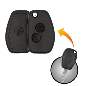 تعديل رينو 2014 الوجه البعيد مفتاح شل 2 أزرار