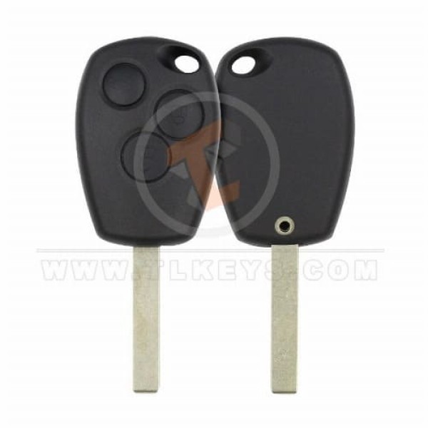 Renault Clio Scenic 2007–2015 Head Remote Shell HUF Blade 3 Buttons