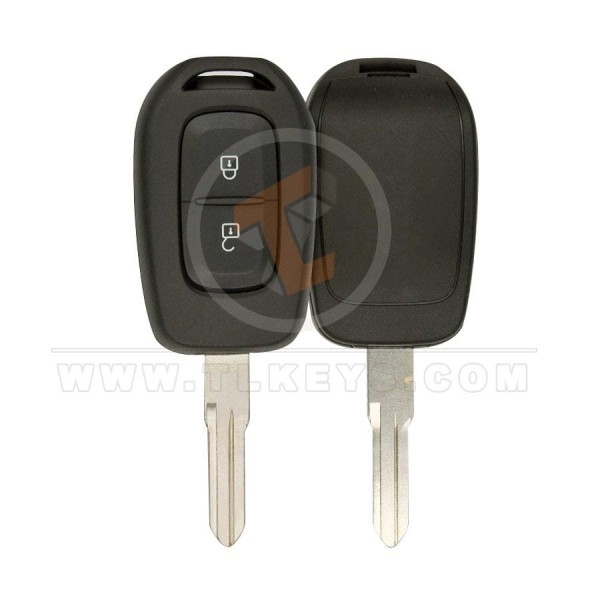 Renault 2013- 2018 Kafa Anahtarı Uzak Kabuk VAC102 Blade'li 2 Buton