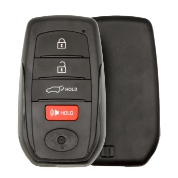 Toyota Corolla 2023 Smart Proximity Remote Key Shell 4 Buttons - SUV