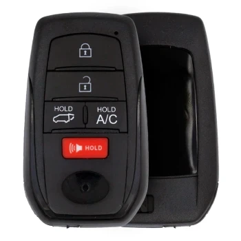 Toyota Rav4 2023 Smart Proximity Remote Key Shell 5 Buttons