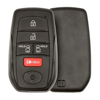Toyota Sienna 2021 2022 Smart Proximity Remote Key Shell 5 Buttons