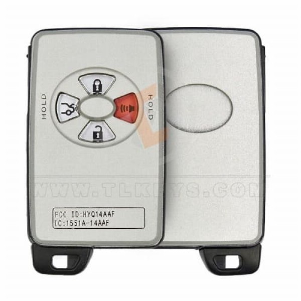 Toyota Avalon 2005 Akıllı Anahtar Uzaktan Kabuk 4 Düğme Satış Sonrası Marka...