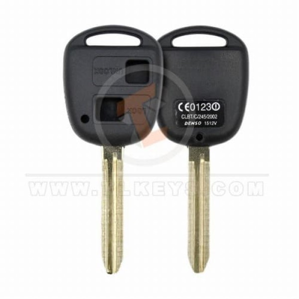 Toyota Corolla Land Cruiser FJ RAV4 1998- 2008 Kafa Anahtarı Uzaktan Kabuk 2 Düğ...