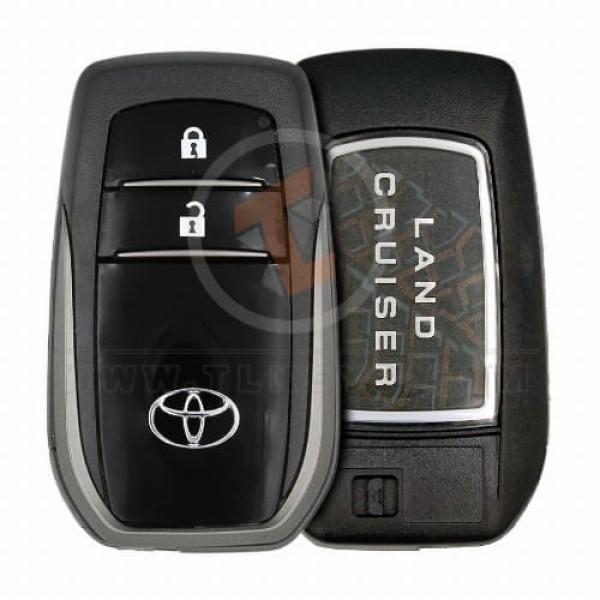Toyota Land Cruiser 2016-2021 Akıllı Anahtar Uzaktan Kabuk 2 düğme Satış Sonrası...