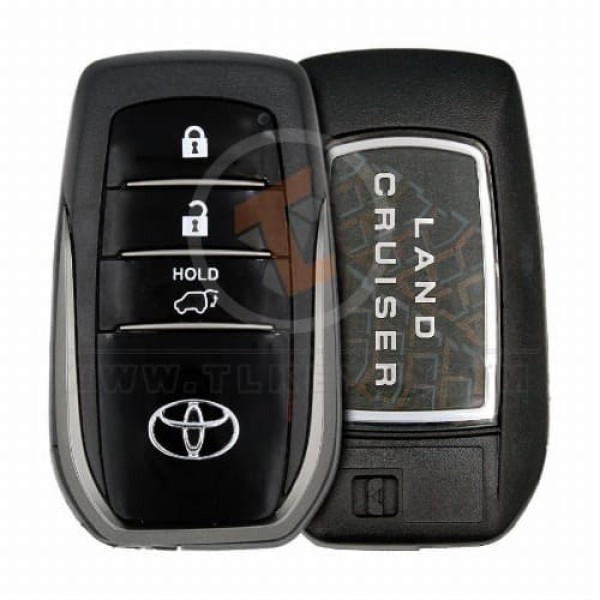Toyota Land Cruiser 2016-2021 Akıllı Anahtar Uzaktan Kabuk 3 Düğme Satış Sonrası...
