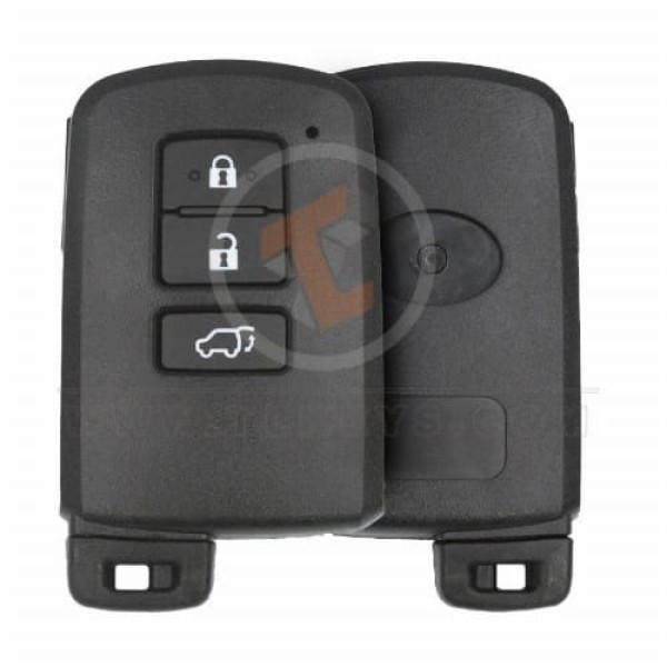 Toyota RAV4 2013-2018 Akıllı Anahtar Uzaktan Kumanda Kabı 3 Düğmeli Büyük Gövde ...