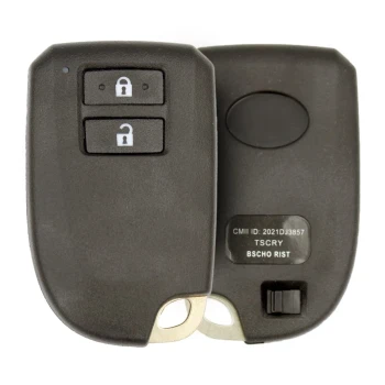 Toyota Yaris 2012-2018 Smart Key Remote Shell 2 Buttons