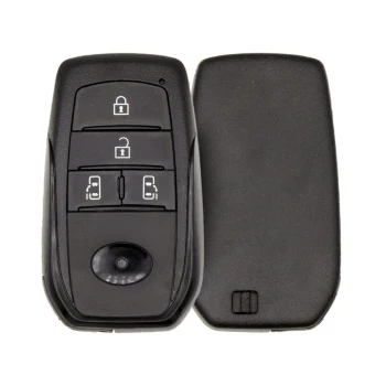 Toyota Granvia Hi-ace 2019 2023 Smart Proximity Remote Key Shell 4 Buttons...