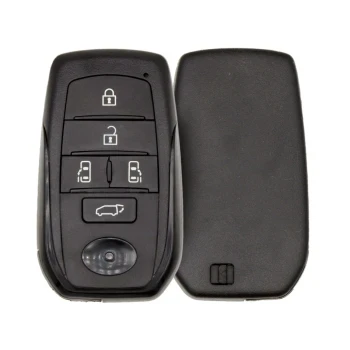 Toyota Granvia Hi-ace 2019 2023 Smart Proximity Remote Key Shell 5 Buttons...