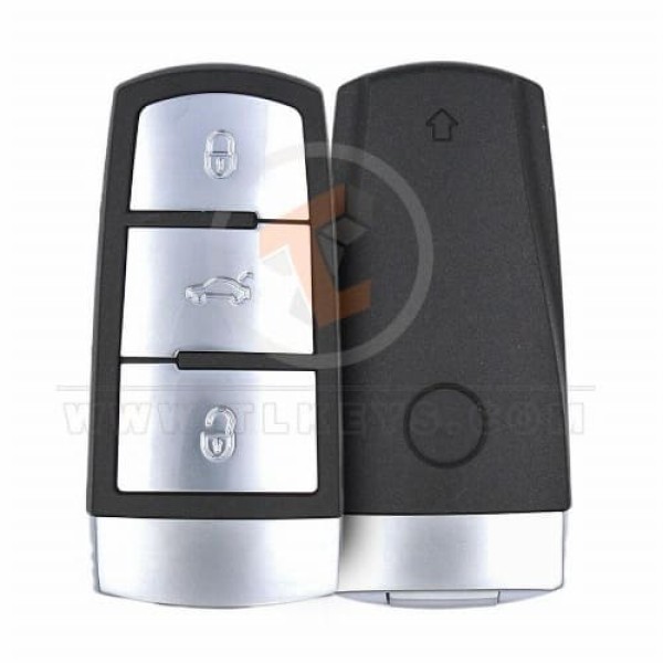 Volkswagen Passat CC 2004-2015 Akıllı Anahtar Uzaktan Kumanda Kabı 3 Buton...