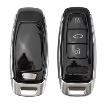 Audi 2017-2021 Smart Proximity Key Shell 3 Buttons Aftermarket Brand
