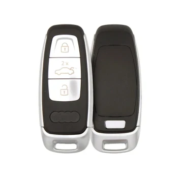 Audi 2017 2021 marca elegante del mercado de accesorios de los botones de Shell 3 de la llave remota de proximidad