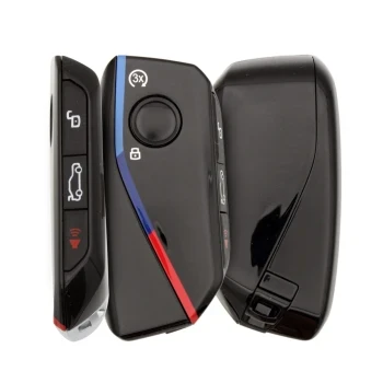 Модифицированный дистанционный пульт дистанционного ключа BMW X1 с 4 кнопками