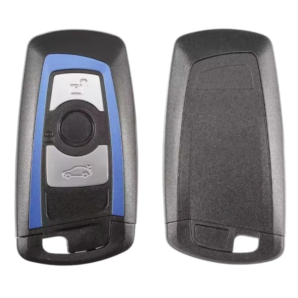 BMW CAS4 Smart Proximity Key Shell 3 Buttons Aftermarket Brand - Blue