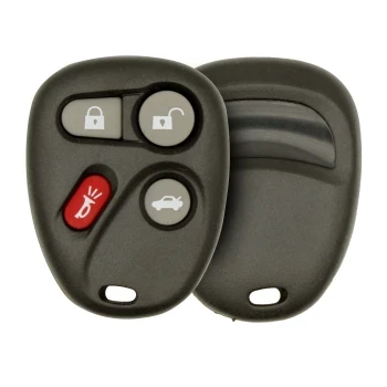 Chevrolet GMC Medal Remote Key Shell 4 Buttons without Battery Holder