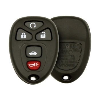 Chevrolet GMC 2008-2012 Remote Key Shell 4+1 Buttons