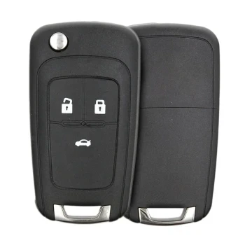 Chevrolet Cruze 2010-2016 Flip Remote Shell 3 Düğme Satış Sonrası Marka...