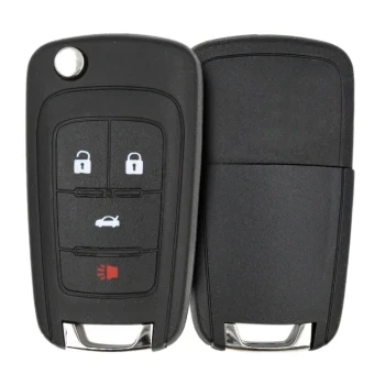 Chevrolet Cruze 2010-2016 Flip Remote Shell 4 Düğme Satış Sonrası Marka...