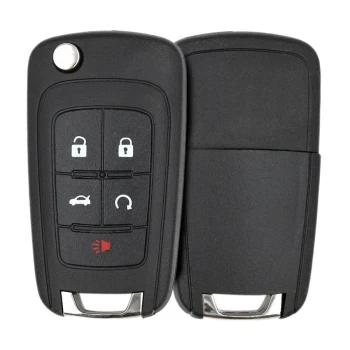 Chevrolet Cruze 2010-2017 Flip Remote Shell 5 Düğme Satış Sonrası Marka...