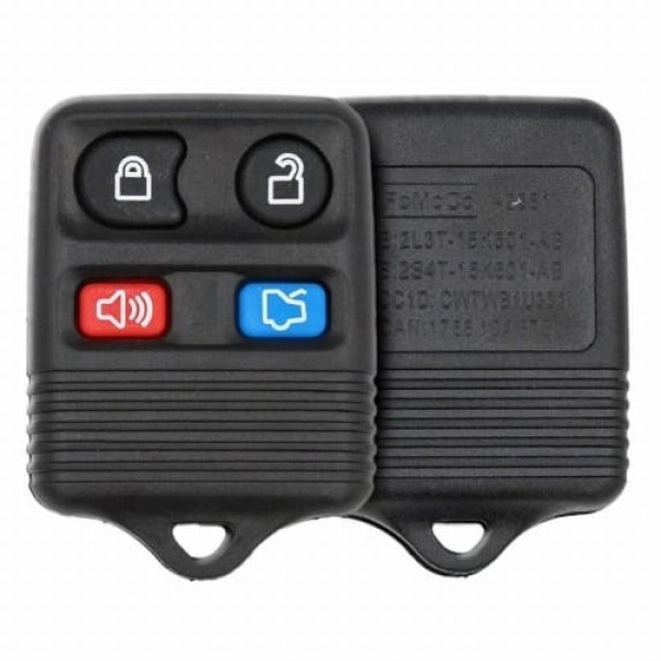 Fernbedienungsabdeckung für Ford Mercury Lincoln 1999–2010, 4 Tasten, Aftermarke...