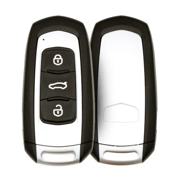 Geely Emgrand 2017-2020 Smart Key Remote Shell 3 boutons avec batterie