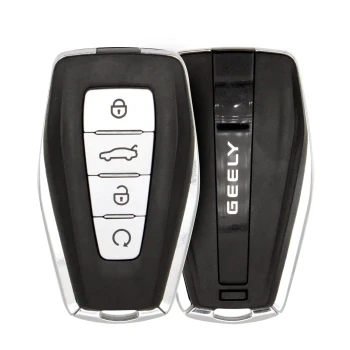 Geely 2024 Smart Proximity Remote Key Shell 4 Buttons Aftermarket
