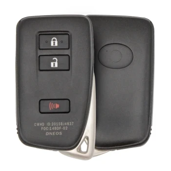 Lexus 2016 2019 Smart Proximity Remote Key Shell 3 Buttons - Panic