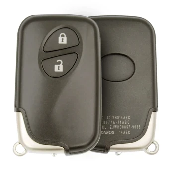 Lexus 2007-2010 Smart Key Remote Shell 2 Buttons Aftermarket Brand