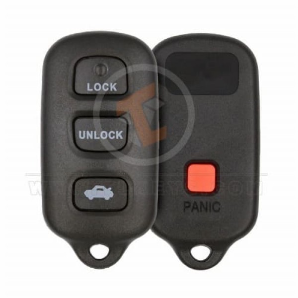 Lexus Toyota 2004 Remote Shell 4 Buttons Aftermarket Brand