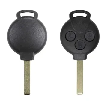 Smart Fortwo Head Remote Key Shell 3 Buttons Aftermarket Brand