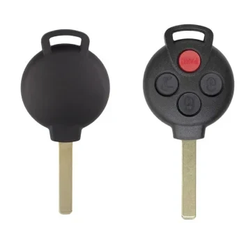 Smart Fortwo Head Remote Key Shell 4 Buttons Aftermarket Brand