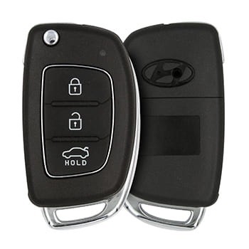 Hyundai 2012-2019 Flip Remote Shell 3 Düğme Sedan Gövde HYN14 Blade