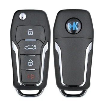 KeyDiy KD Çevirme Anahtarı Uzaktan 4 Düğme Ford Tipi B12-4