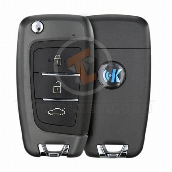 KeyDiy KD Çevirme Anahtarı Uzaktan 3 Düğme Hyundai Tip